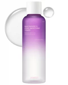 JUMISO Niacinamide 2% + PHA/BHA Pore Smoothing Toner (205ml/6.93 fl oz), 1% TXA + Glutathione, Glass Skin Prep, Gentle Exfoliation for Textured Skin,