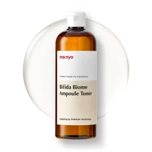 MA:NYO Bifida Biome Ampoule Toner 13.5 fl oz (400ml) | Hydrating & Soothing Facial Toner with 5 Types of Hyaluronic Acid for Daily Firmness | Korean 