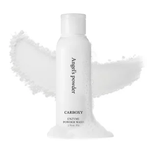 bonkorea Angels Powder Enzyme Powder Cleanser for Face - Gentle Exfoliating Facial Wash for Sensitive Skin, Korean Skincare, pH 5.5, 1.76 oz
