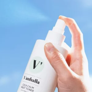 Vanhalla Cica Calm Mist Toner 8.45fl.oz | Vegan, pH5.5, Calming, Refreshing, Hydrating, Gentle exfoliating, pH balancing. Facial Mist Toner with Cen