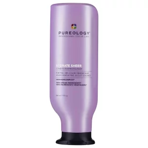 Pureology Hydrate Sheer Conditioner - Lightweight Hydrating Conditioner For Fine, Dry, Color-Treated Hair
