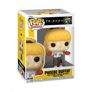 Funko POP! TV: Friends - Phoebe Buffay - 1/6 Odds for Rare Chase Variant Chicken Pox - Collectable Vinyl Figure - Gift Idea - Official Merchandise - 