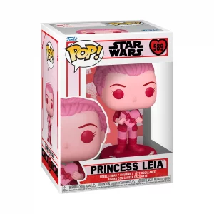 Funko Pop Star Wars: Valentines - Princess Leia Organa - Collectable Vinyl Figure - Gift Idea - Official Merchandise - Toys for Kids & Adults - Sci-F
