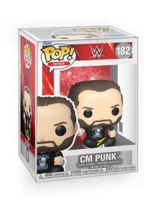 Funko Pop! Wrestling: WWE - CM Punk Vinyl Figure Collectibles Bundled with Box Protector