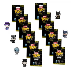 Funko Pop! Bitty Singles: Batman 85th Anniversary - 12 Pieces