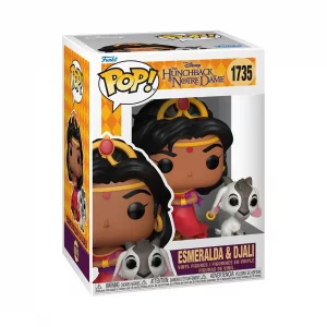 Funko Pop! & Buddy: Hunchback of Notre Dame - Esmeralda and Djali - Collectable Vinyl Figure - Gift Idea - Official Merchandise - Toys for Kids & Adu