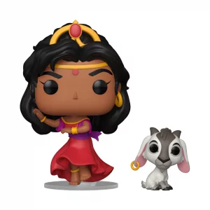 Funko Pop! & Buddy: Hunchback of Notre Dame - Esmeralda and Djali - Collectable Vinyl Figure - Gift Idea - Official Merchandise - Toys for Kids & Adu