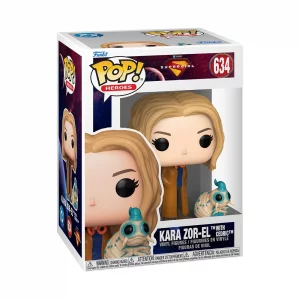 Funko Pop! Movie: Supergirl - Kara Zor-El with Cedric - Collectable Vinyl Figure - Gift Idea - Official Merchandise - Toys for Kids & Adults - Marvel