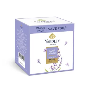 Yardley English Lavender Luxury Soap - 3 x 100 g