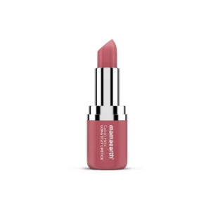 MAMAEARTH Creamy Matte Long Stay Lipstick with Murumuru Butter and Vitamin E 4.2g