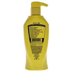 It's a 10 Haircare Miracle Brightening Shampoo for Blondes, 10 Ounce