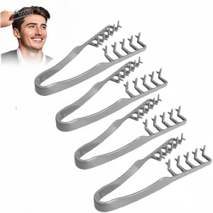 Wide Tooth Texture Comb for Hair Volumizing - Volumizing & Texturizing Styling Tool for Men and Women, Creates Fluffy Hair with Lift for Fringe & Sid
