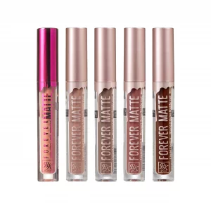 Ruby Kisses Forever Matte Liquid Lipstick 5 Pack - RFML02&05&07&12&19