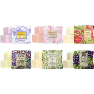 Greenwich Bay Soap Gift Set Luxury Gifts for Women - Set of 6 Natural Soap for Women Mini Soap Bars - Variety Pack Scented Luxurious Soaps for Guests