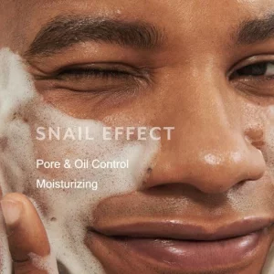 MIZON Snail Repairing Foam Cleanser Snail Mucin Face Wash Soft Face Cleanser for Pores and Blackheads Moisturizing Formula Korean Skincare (2.02 fl o