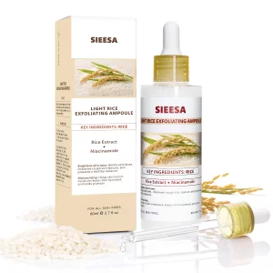 Peel Shot Glow White Rice Peeling Ampoule, Fermented Rice Extract Formula for Gentle Exfoliation, Soothes & Hydrates, For Various Skin Types (2.7 fl 