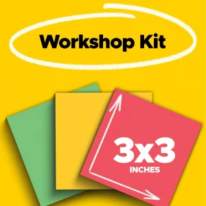 Post-it Super Sticky Notes, 24 Sticky Note Pads, 3 in. x 3 in. Red, Yellow & Green, School Supplies, Office Products, 2X the Sticking Power, Workshop