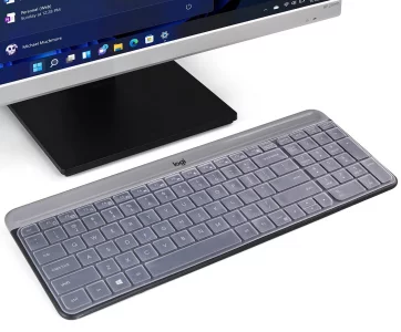 Keyboard Cover for Logitech MK470 Slim Wireless Keyboard & Logitech K580 K585 Slim Multi-Device Wireless Keyboard Cover Skin, Logitech MK470 Keyboard