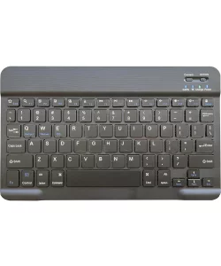 Ultra-Slim Wireless Bluetooth Keyboard, Rechargeable Travel Portable Keyboard Compatible Android, Windows, iOS, Mac OS, for iPhone, for ipad, for Sam