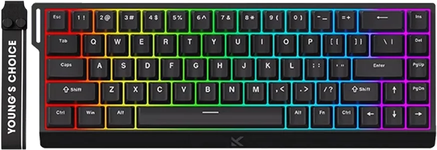 Hyekit x MCHOSE ACE 68 65% Wired Magnetic Switch Mechanical Gaming Keyboard, Rapid Trigger Hall Effect Keyboard, Hyper-Fast Adjustable Actuation, 8K 