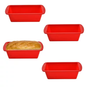 AVIDON Silicone Baking Pans Sets - Nonstick Bakeware Set with Loaf Pan, Muffin Pan, Square/Round Cake Pan, silicone baking molds for baking cakes, lo