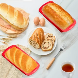 AVIDON Silicone Baking Pans Sets - Nonstick Bakeware Set with Loaf Pan, Muffin Pan, Square/Round Cake Pan, silicone baking molds for baking cakes, lo