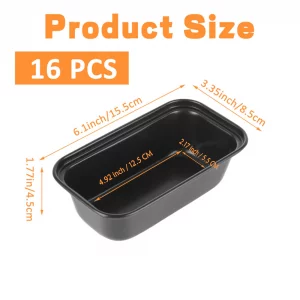 QTLCOHD 16 Pack Bread Pans 6
