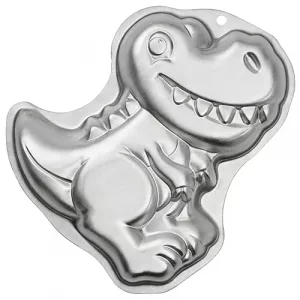 ZDYWY 12 Inch Dinosaur Shaped Aluminum 3D Baking Mould Cake Mold Tin Birthday Cake Pan - Dinosaur