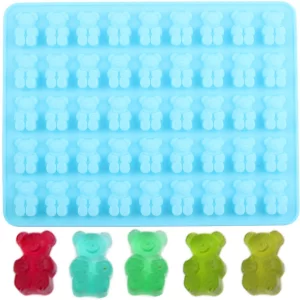 45 Cavity Gummy Bear Silicone Candy Mold For Candy Chocolate Jelly Gelatin