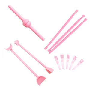 Cabilock Fondant Tools Set 11-Piece Cake Carving Pens and Molds for Detailed Sugar Craft Decorating Pastry Sculpting 5.11 Inch Precision Modeling Kit