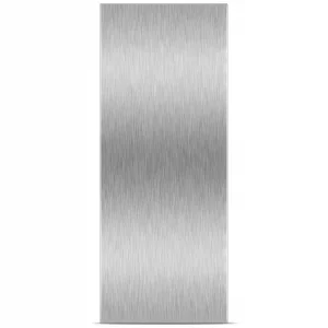Patelai 10 Inch Stainless Steel Metal Cake Scraper Large Double Sided Patterned Stripe Edge Smoother Scraper Cake Decorating Comb Pastry Cutter for H