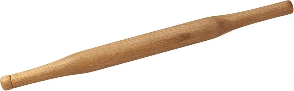 Wooden Rolling Pin 14 Inch | Smooth Wood Dough Roller for Baking, Roti, Pizza & Pastry | Kitchen Baking Tool (.Rolling Pin)