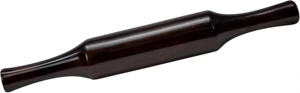 Wooden Rolling Pin 11.5 Inch | Smooth Wood Dough Roller for Roti, Pizza, Pastry & Baking | Easy Grip Kitchen (Rolling Pin.)