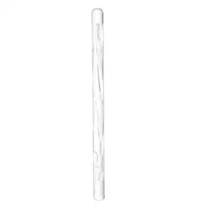HARFINGTON Acrylic Embossed Rolling Pin 6.3 Inch Line Stripes 3D Pattern Acrylic Non-Stick Roller Fondant Embossing Clay Rolling Pin Textured for Bak