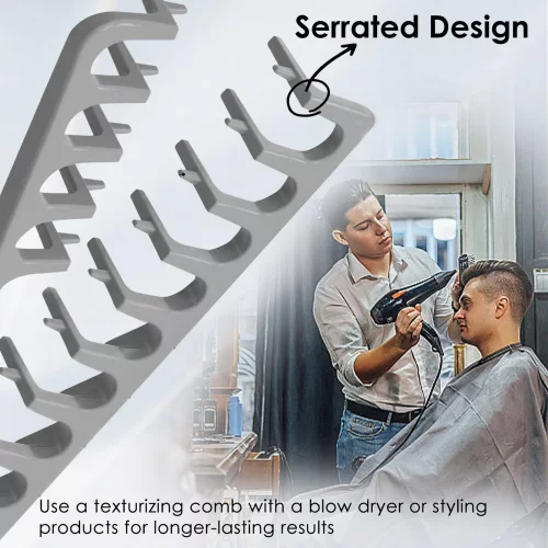 Texture Comb Based Texturizing Comb, 2026 Men's Texture Styling Comb, Men's Volumizing ...