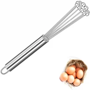 Stainless Steel Ball Whisk | Professional Chefs Stainless Steel Ball Whisk. 10 Inch Whisk Great for blending, whisking, beating, and stirring. Whisks
