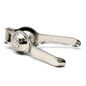 OnMexa Stainless Steel Lemon Squeezer with Built In Bottle Opener Food Grade Rust Resistant Compact Handheld Design Ideal for Home Kitchen and Bar Us