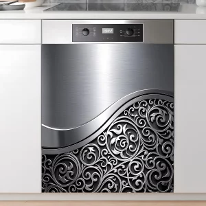 AOHMPT Dishwasher Magnet Sticker Cover Panel Decal Refrigerator Magnetic Sticker Decorative for Kitchen Decoration,Fridge Door Cover,Home Appliances 