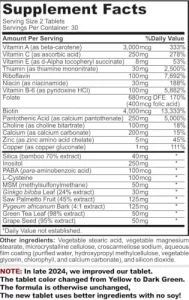 DasGro Hair Growth Formula DHT Blocker Stops Hair Loss Thinning Balding Naturally Promotes Hair Regrowth in Men Women 30 Day Supply